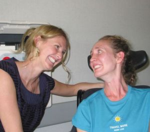 Molly and Mariah (McGuire VAMC, 7/25/08)